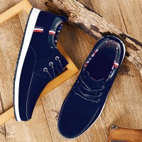 Baskets bateau Homme Cuir Daim Casual Sp... Baskets bateau Homme Cuir Daim Casual Sp...
